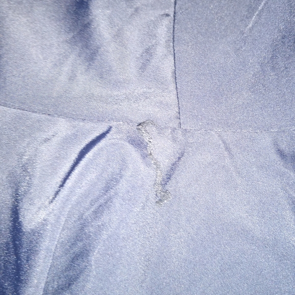 (small flaw) New Without Tags~Scalloped Peplum Tankini Top~black, size small - Picture 6 of 13